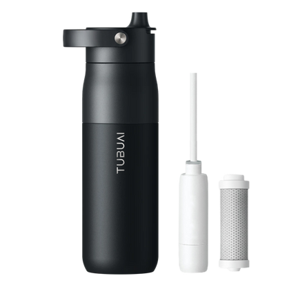 Botella Tubuai Filter Pro® | Filtradora de Cloro y Microplásticos