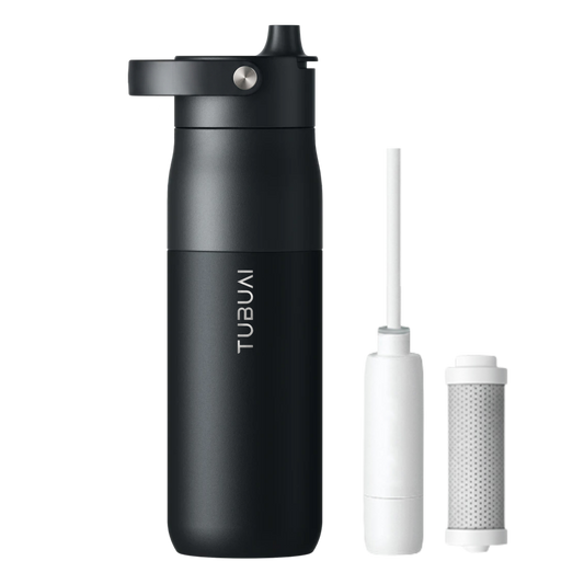 Botella Tubuai Filter Pro® | Filtradora de Cloro y Microplásticos