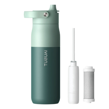 Botella Tubuai Filter Pro® | Filtradora de Cloro y Microplásticos